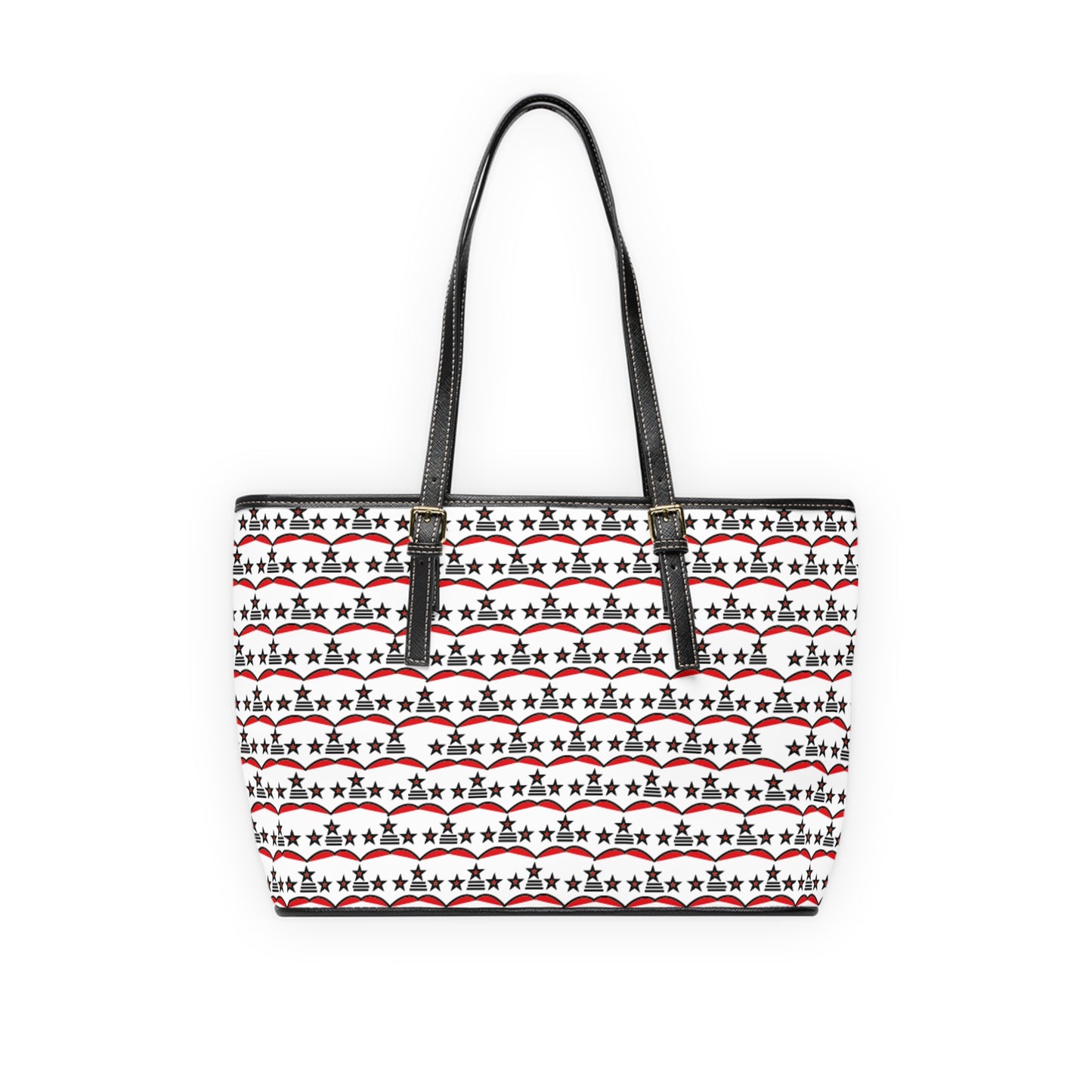 Unsere Champion Handtasche überezugt mit einem Rotschwarzen Sternchenmuster, und wirkt alles in allem Elegant und auffällig. Diese Handtasche hat außerdem einen erfolgreichen Touch.