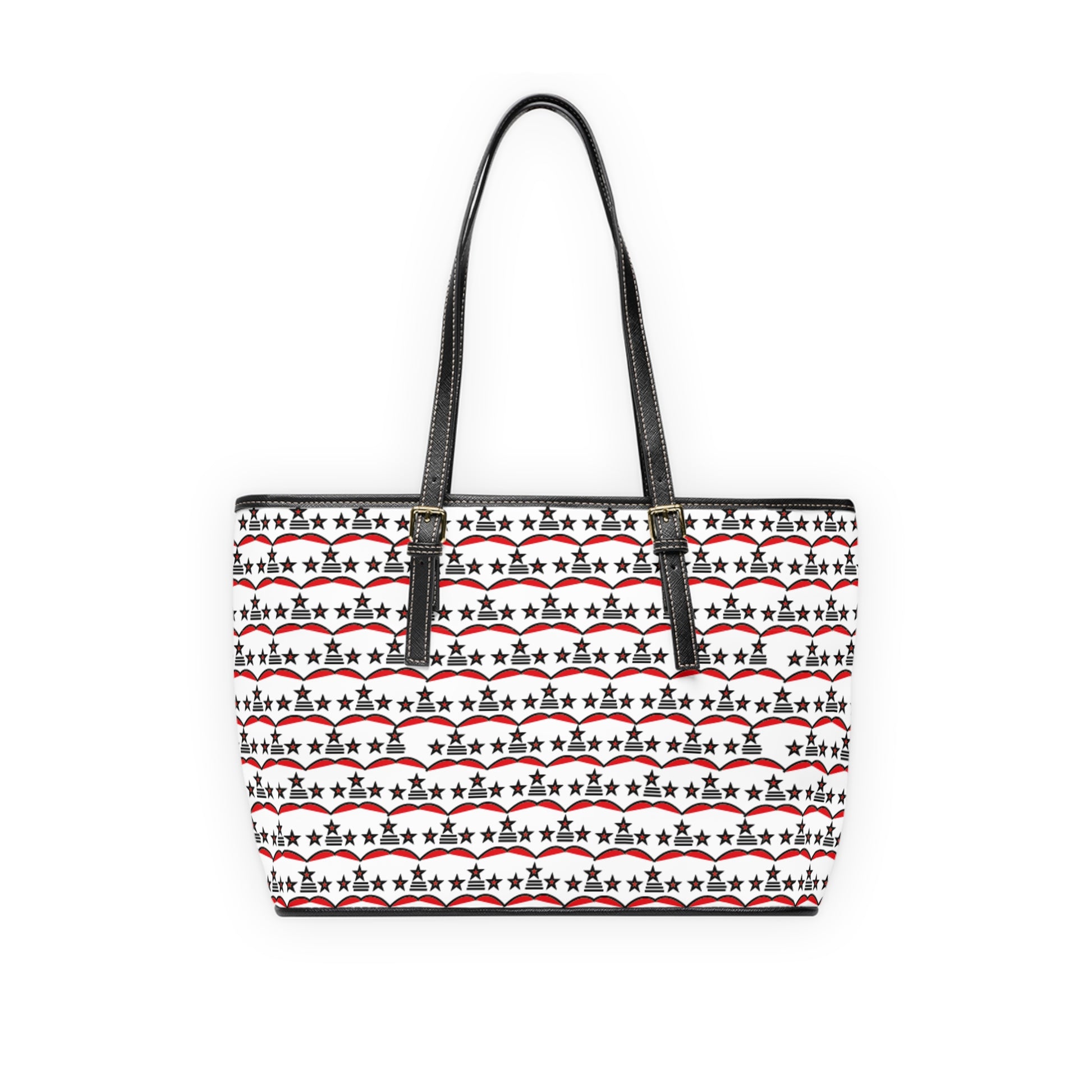 Unsere Champion Handtasche überezugt mit einem Rotschwarzen Sternchenmuster, und wirkt alles in allem Elegant und auffällig. Diese Handtasche hat außerdem einen erfolgreichen Touch.