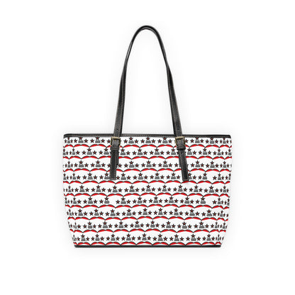 Unsere Champion Handtasche überezugt mit einem Rotschwarzen Sternchenmuster, und wirkt alles in allem Elegant und auffällig. Diese Handtasche hat außerdem einen erfolgreichen Touch.